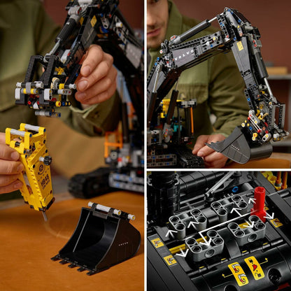 Set de Construcție Lego 42215 Volvo EC500 Hybrid Excavator 2359 Piese - Jucarii si jocuri