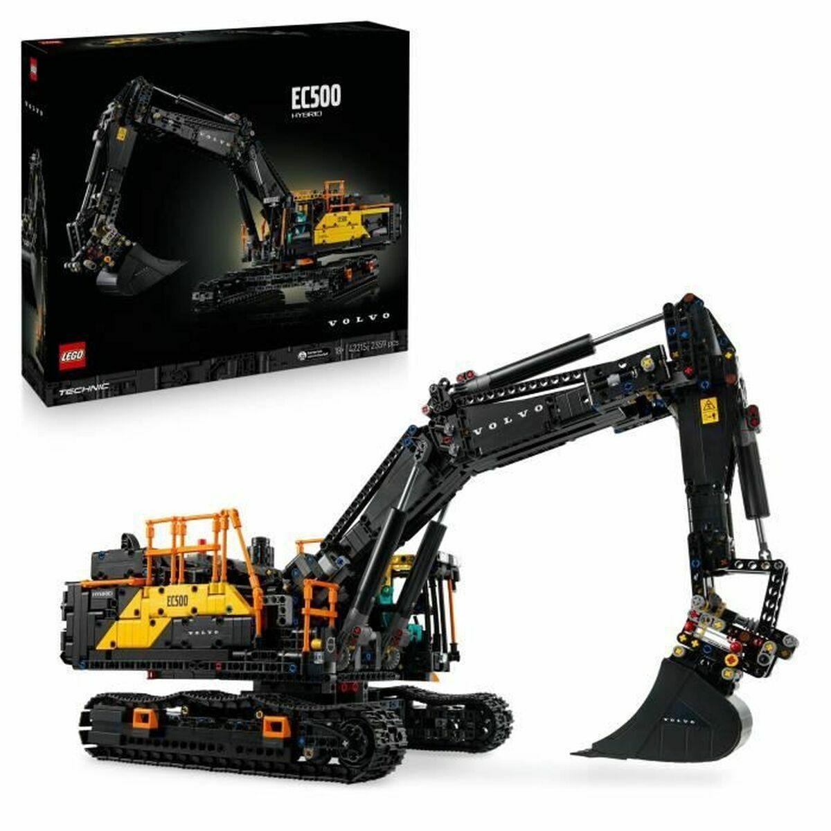 Set de Construcție Lego 42215 Volvo EC500 Hybrid Excavator 2359 Piese - Jucarii si jocuri