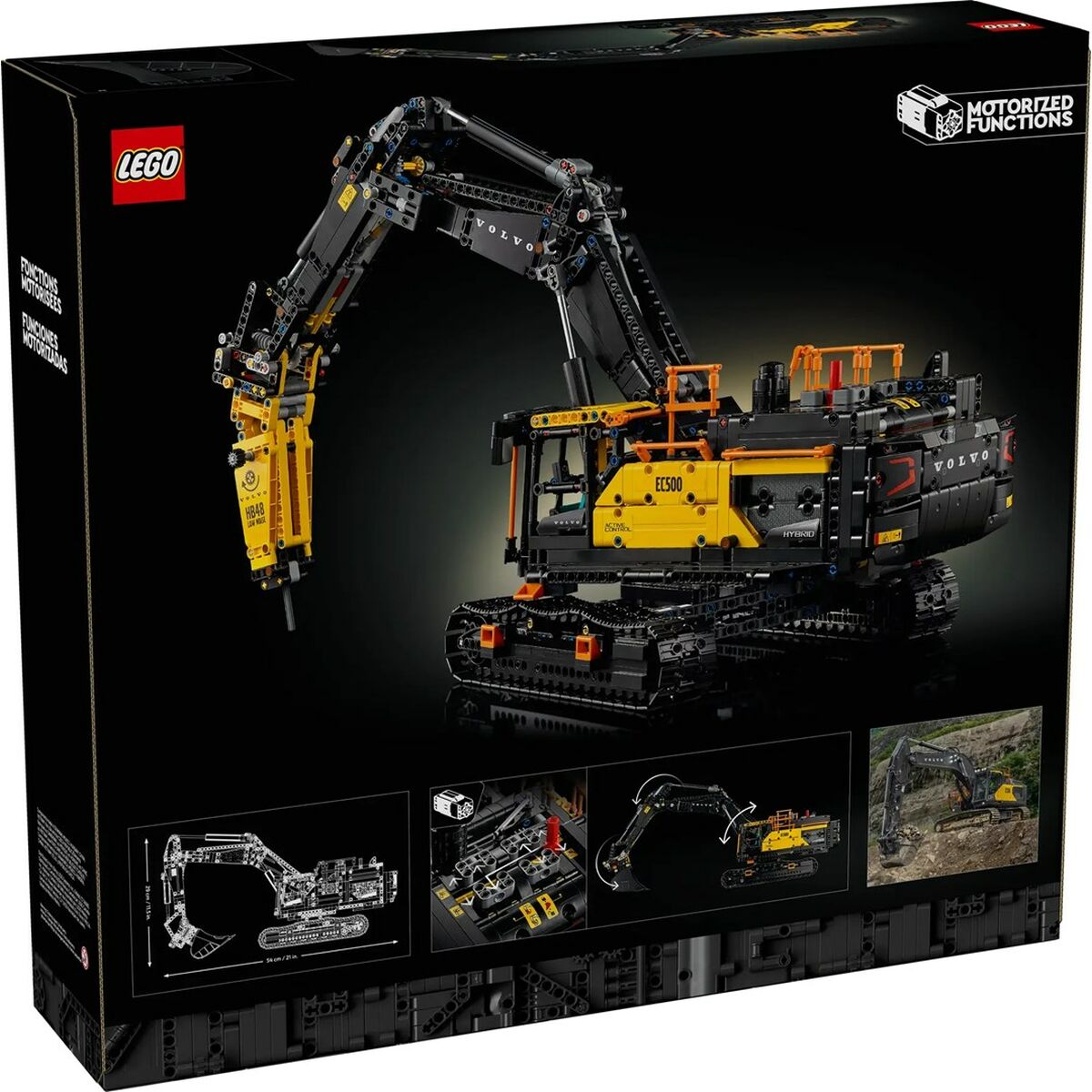 Set de Construcție Lego TECHNIC 42215 Volvo EC500 Hybrid 2359 Piese - Jucarii si jocuri