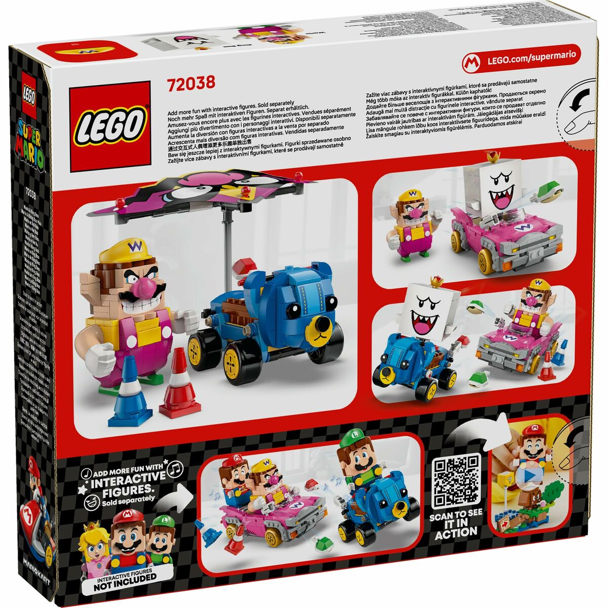 Set de Construcție Lego 72038 Wario and King Boo 512 Piese - Jucarii si jocuri