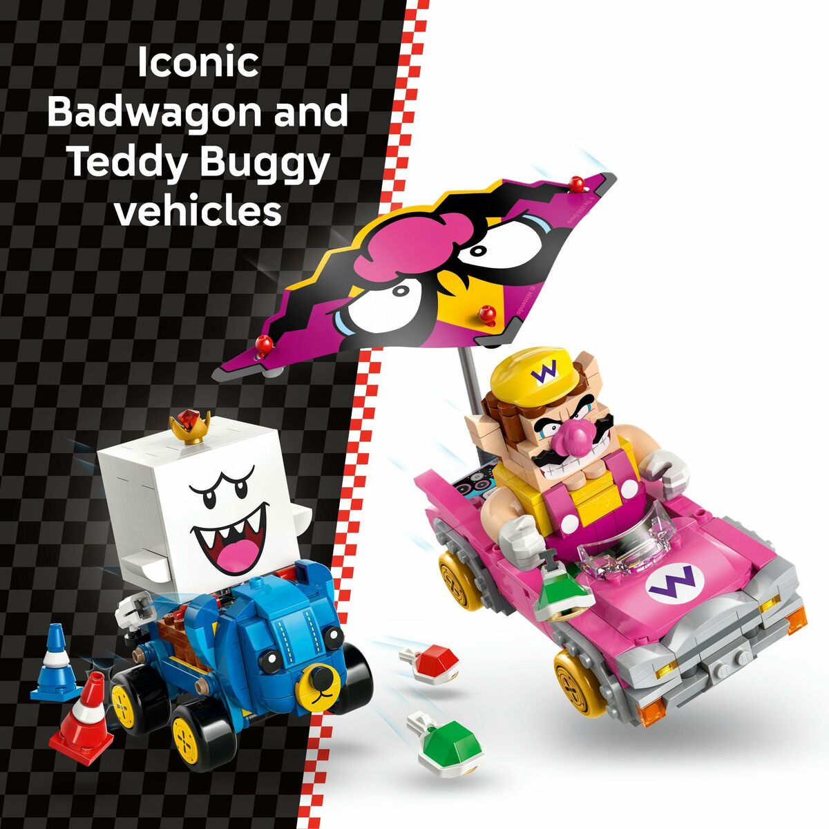 Set de Construcție Lego 72038 Wario and King Boo 512 Piese - Jucarii si jocuri