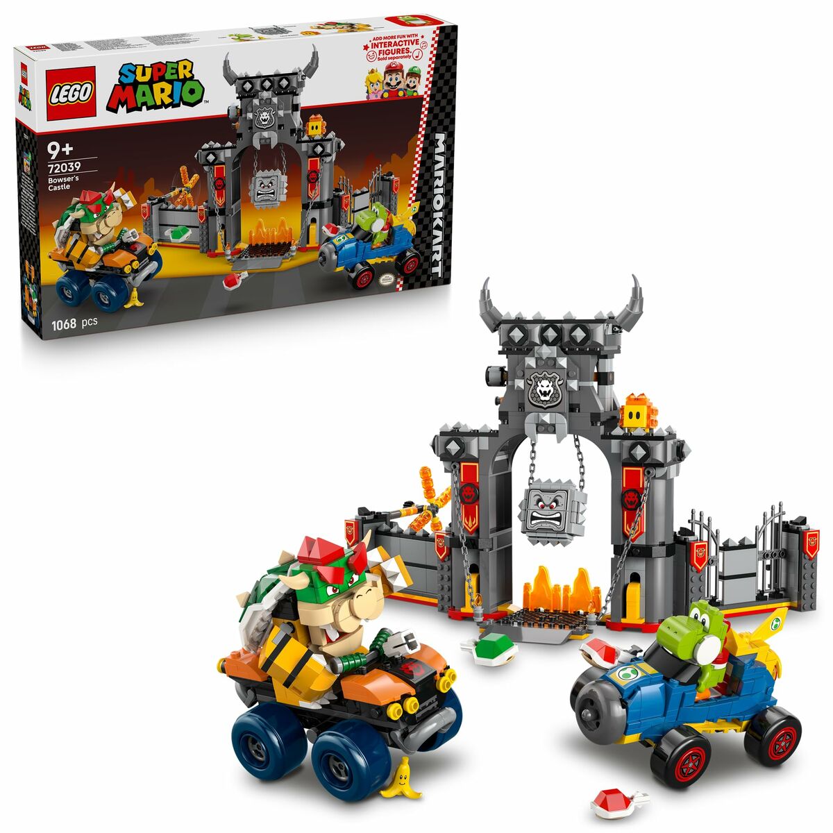 Set de Construcție Lego 72039 Bowser's Castle 1068 Piese - Jucarii si jocuri