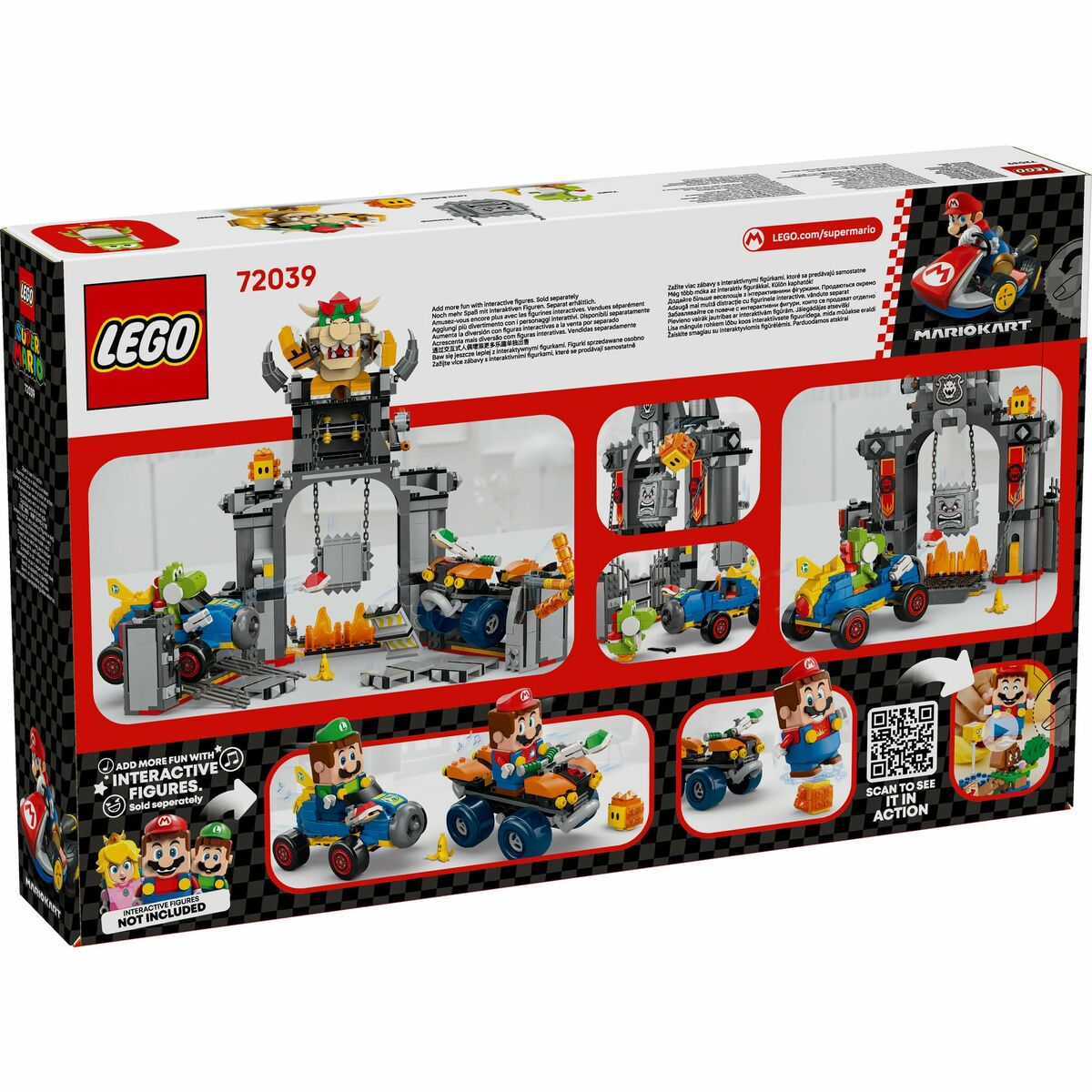 Set de Construcție Lego 72039 Bowser's Castle 1068 Piese - Jucarii si jocuri