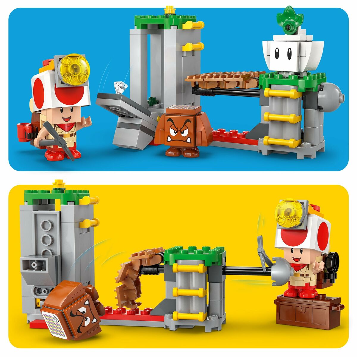 Set de Construcție Lego 72040 Super Mario Captain Toad's Camp 159 Piese - Jucarii si jocuri