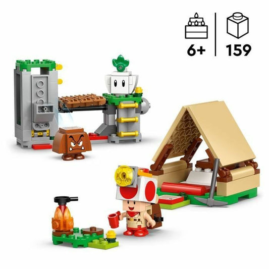 Set de Construcție Lego 72040 Super Mario Captain Toad's Camp 159 Piese - Jucarii si jocuri