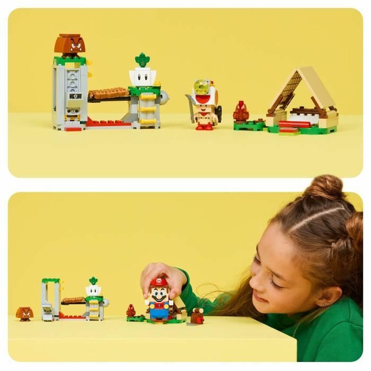 Set de Construcție Lego 72040 Super Mario Captain Toad's Camp 159 Piese - Jucarii si jocuri