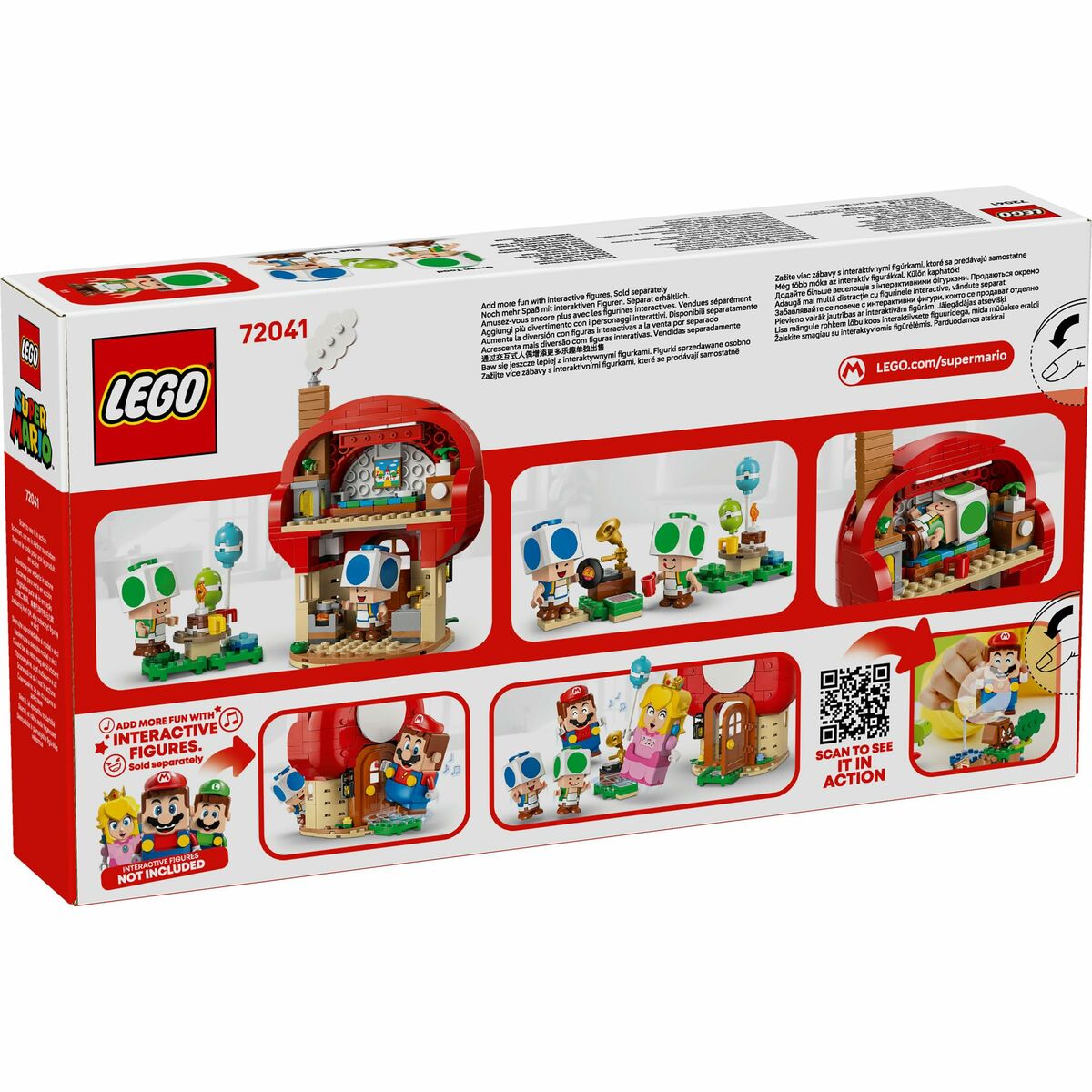 Set de Construcție Lego 72041 Party at Toad's House 276 Piese - Jucarii si jocuri
