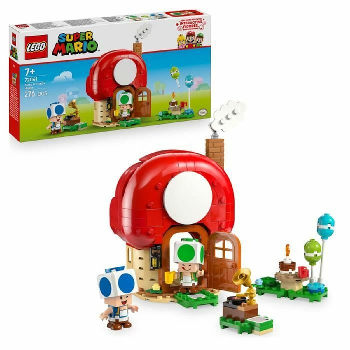Set de Construcție Lego 72041 Party at Toad's House 276 Piese - Jucarii si jocuri