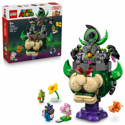 Set de Construcție Lego 72042 Prince Florian and Castle Bowser 1251 Piese - Jucarii si jocuri