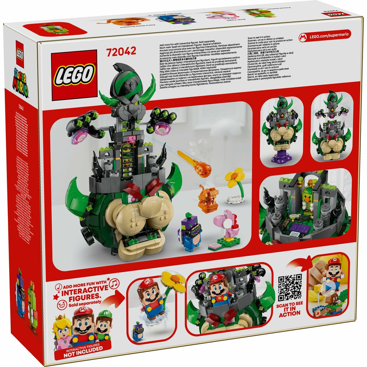 Set de Construcție Lego 72042 Prince Florian and Castle Bowser 1251 Piese - Jucarii si jocuri