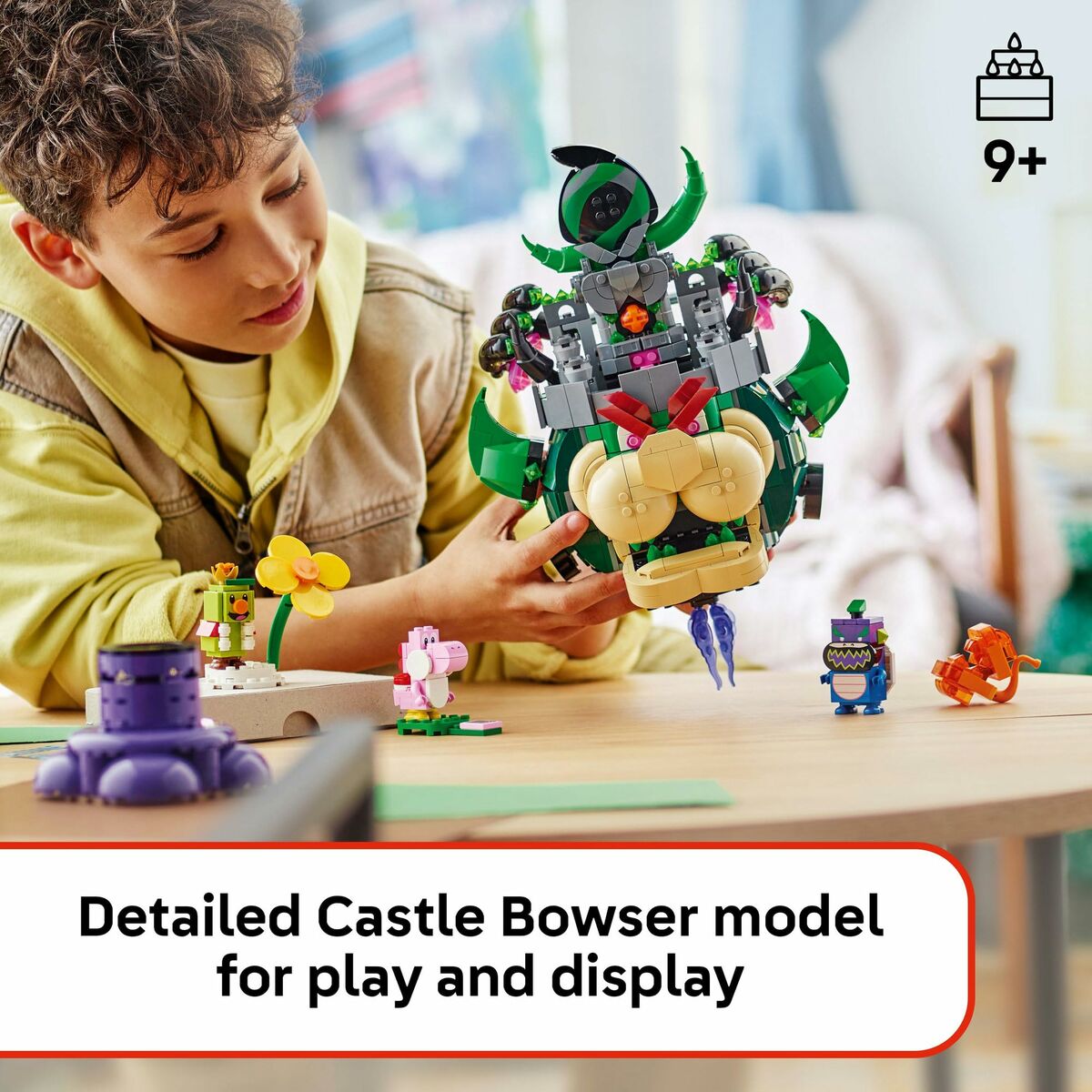 Set de Construcție Lego 72042 Prince Florian and Castle Bowser 1251 Piese - Jucarii si jocuri