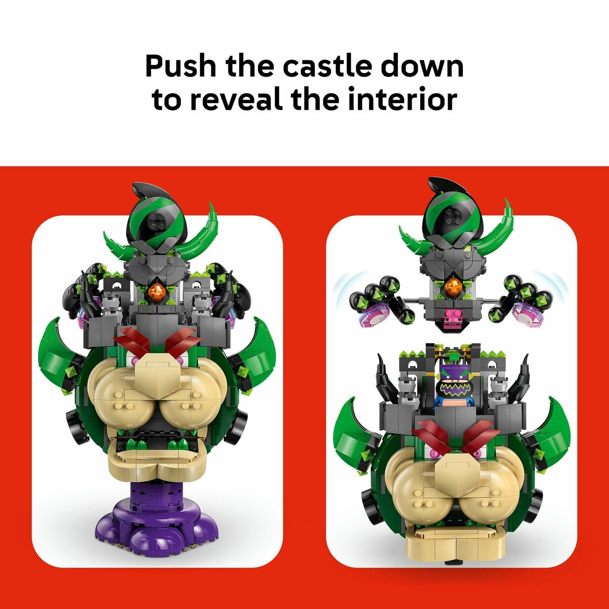 Set de Construcție Lego 72042 Prince Florian and Castle Bowser 1251 Piese - Jucarii si jocuri
