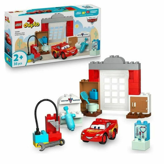 Set de Construcție Lego 10456 Lightning McQueen visits Doc 35 Piese - Jucarii si jocuri