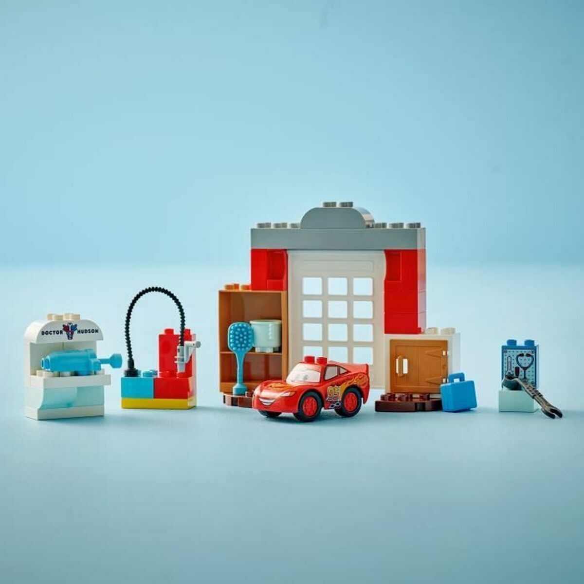 Set de Construcție Lego 10456 Lightning McQueen visits Doc 35 Piese - Jucarii si jocuri