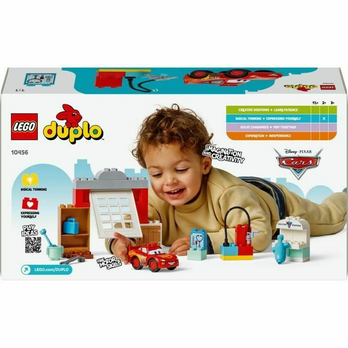 Set de Construcție Lego 10456 Lightning McQueen visits Doc 35 Piese - Jucarii si jocuri