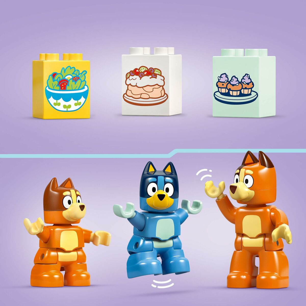 Set de Construcție Lego DUPLO 10459 Bluey's Family House with Memory 83 Piese - Jucarii si jocuri
