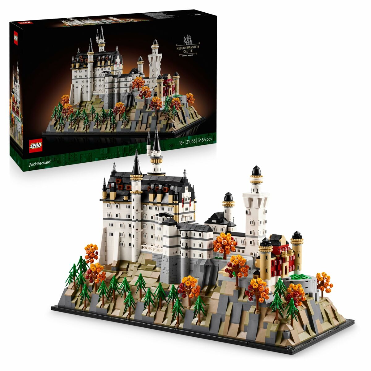Set de Construcție Lego 21063 Neuschwanstein Castle 3455 Piese - Jucarii si jocuri