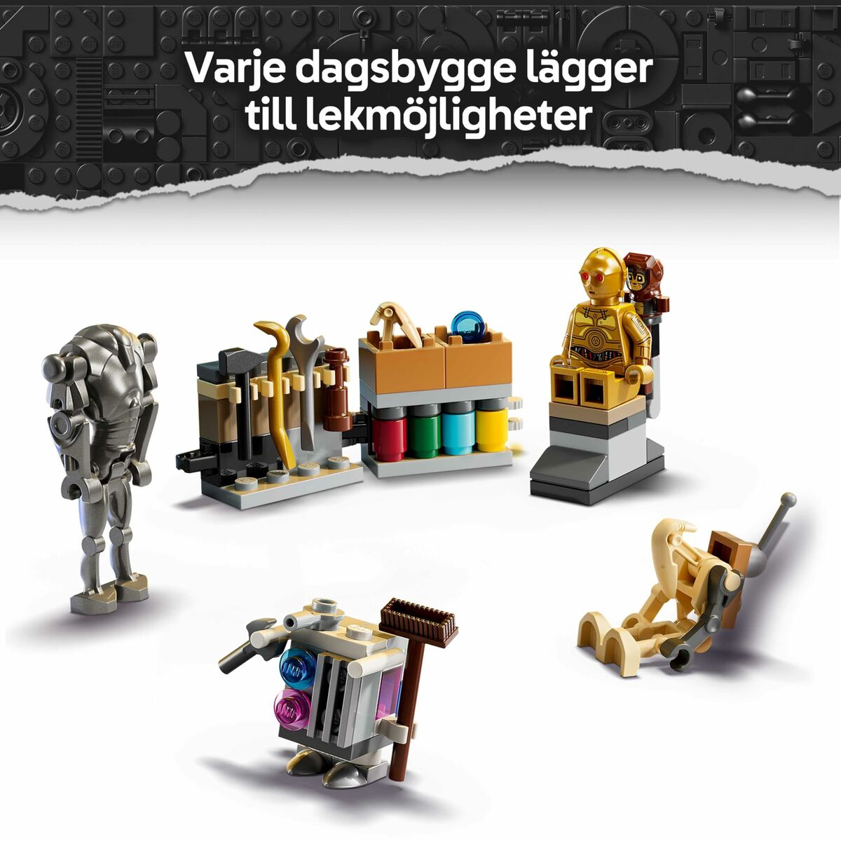Set de Construcție Lego 75418 Advent Calendar 2025 Star Wars 263 Piese - Jucarii si jocuri