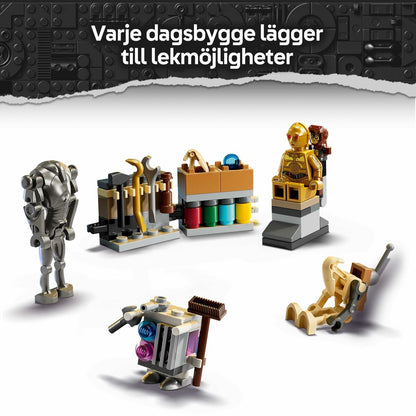 Set de Construcție Lego 75418 Advent Calendar 2025 Star Wars 263 Piese - Jucarii si jocuri