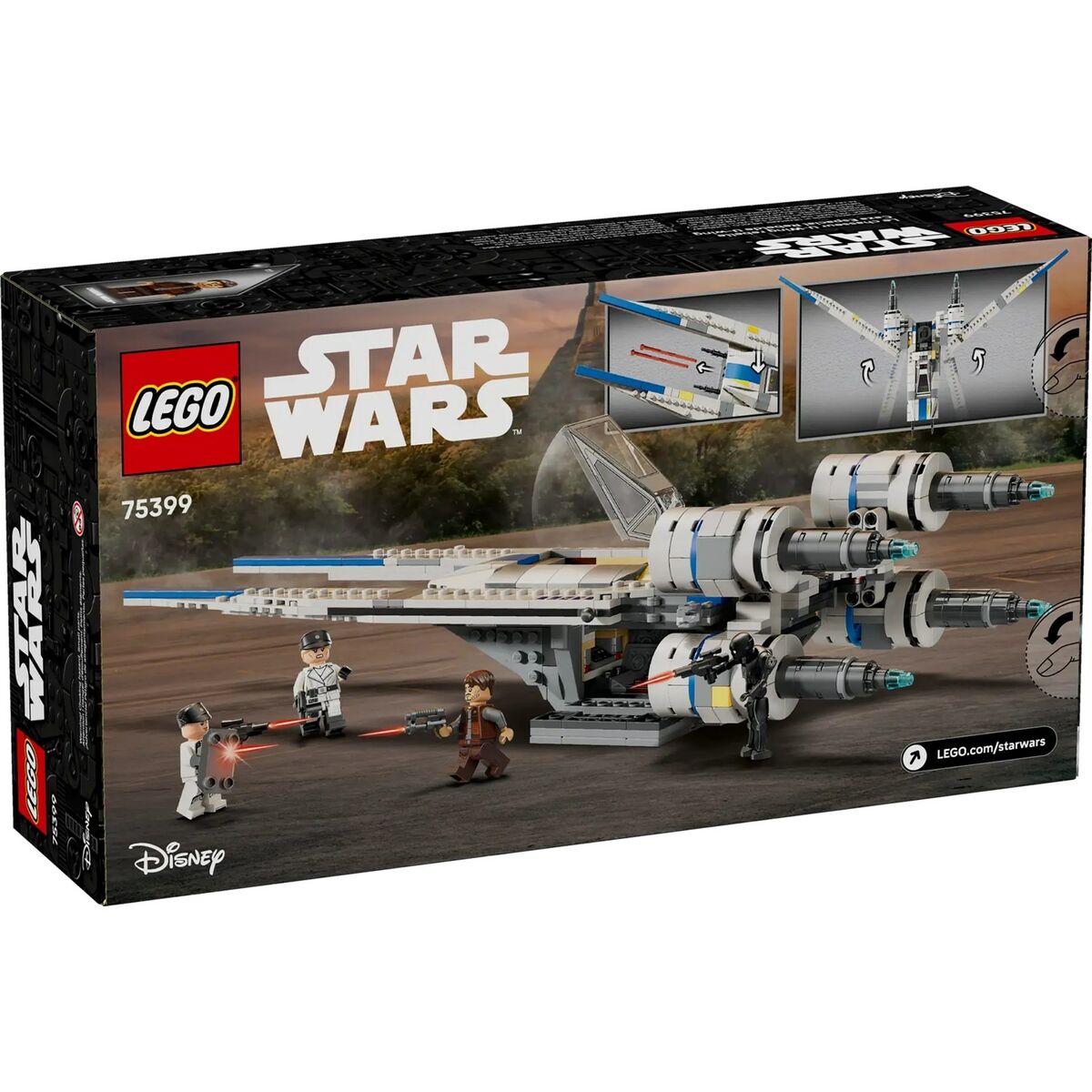 Set de Construcție Lego STAR WARS 75399 Rebel U-Wing Starfighter 594 Piese - Jucarii si jocuri