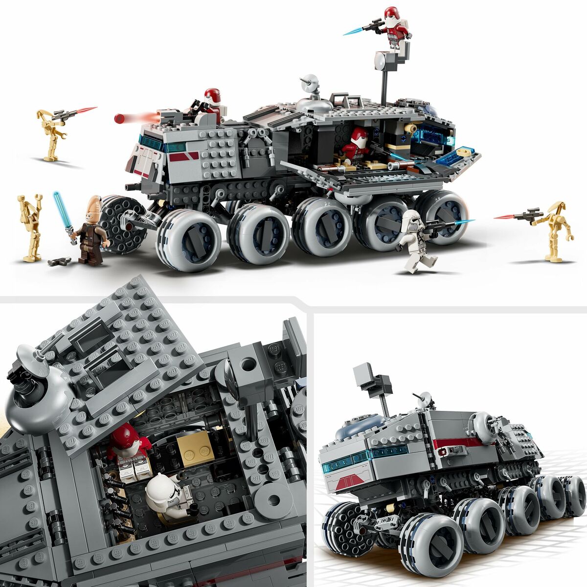 Set de Construcție Lego 75413 Republic Juggernaut 813 Piese - Jucarii si jocuri