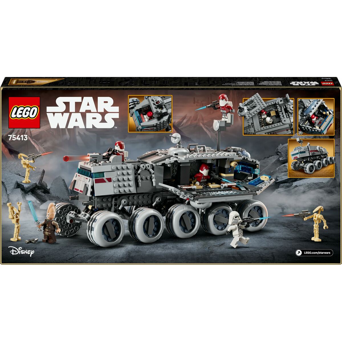 Set de Construcție Lego 75413 Republic Juggernaut 813 Piese - Jucarii si jocuri