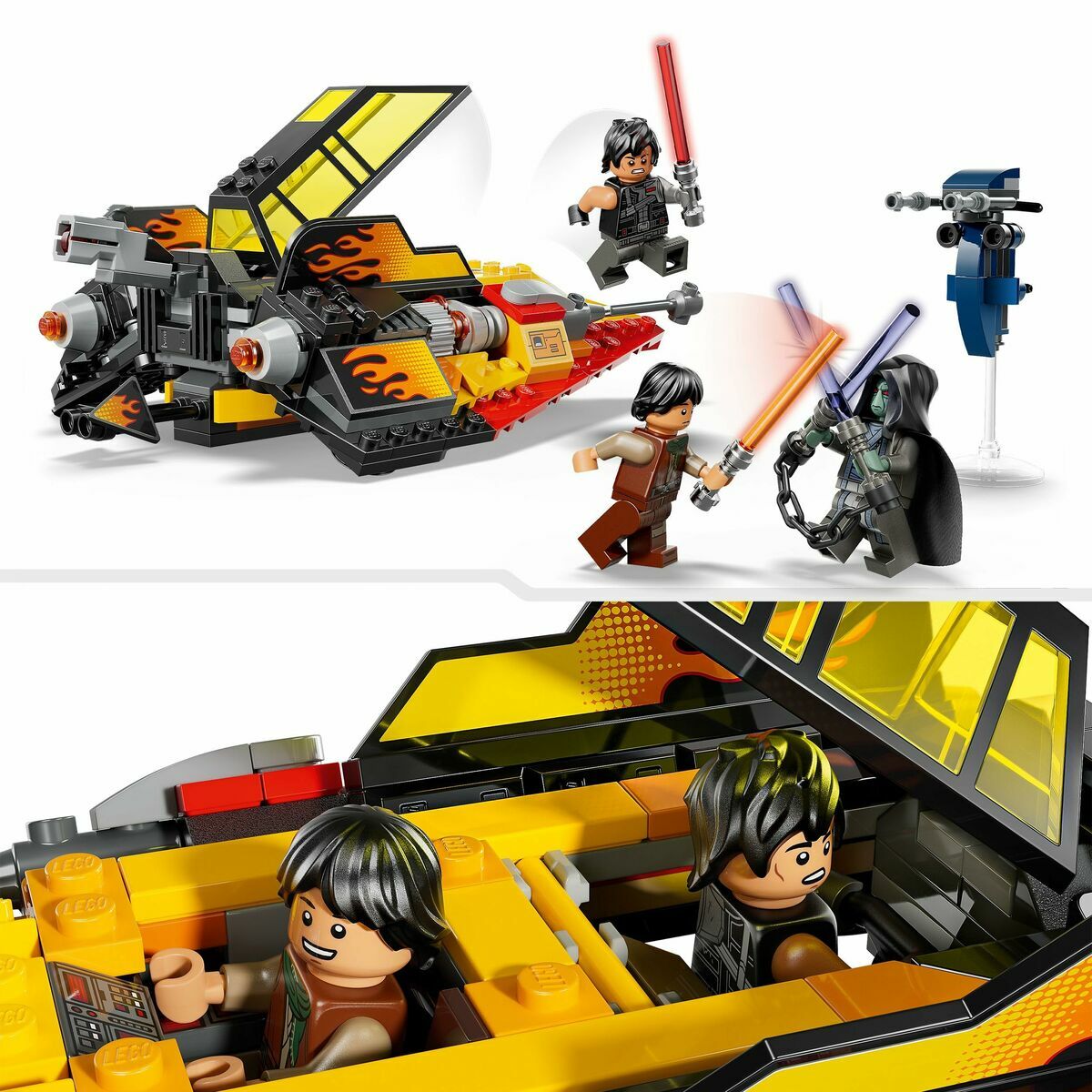Set de Construcție Lego 75414 The Force Burner Snowspeeder 349 Piese - Jucarii si jocuri