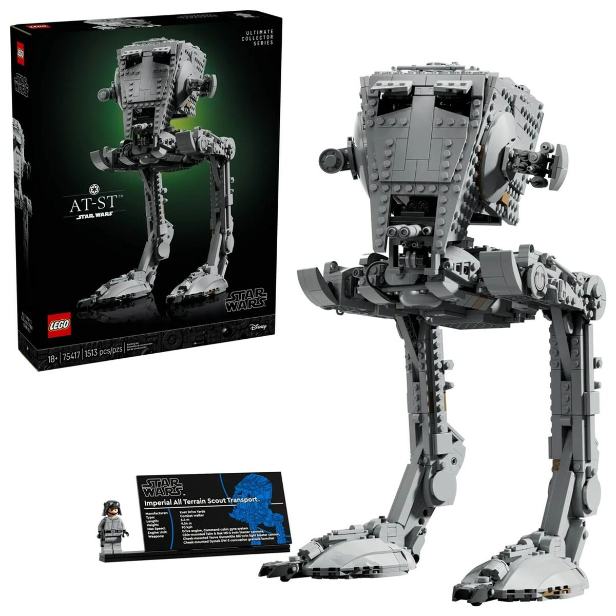 Set de Construcție Lego STAR WARS 75417 AT-ST 1513 Piese - Jucarii si jocuri