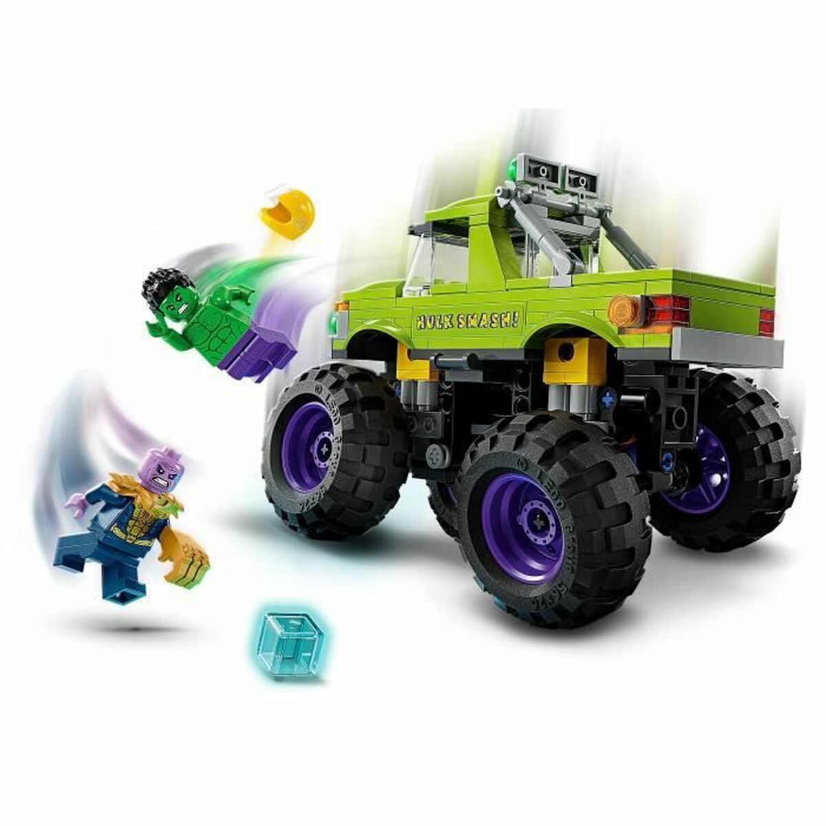Set de Construcție Lego 76312 Hulk vs. Thanos Off-Roader - Jucarii si jocuri