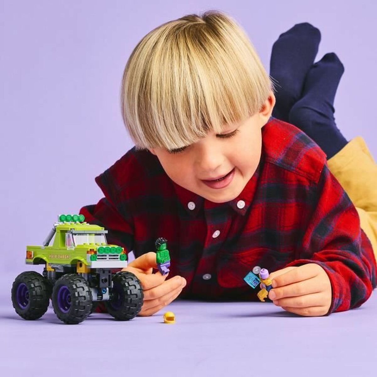 Set de Construcție Lego 76312 Hulk vs. Thanos Off-Roader - Jucarii si jocuri