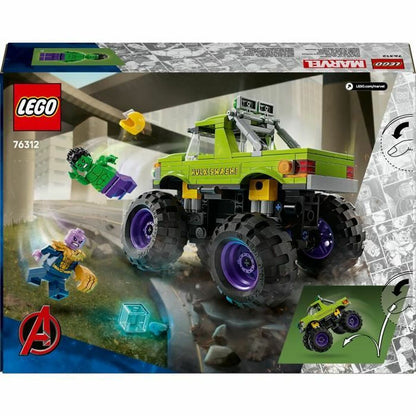 Set de Construcție Lego 76312 Hulk vs. Thanos Off-Roader - Jucarii si jocuri