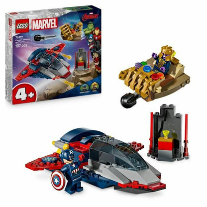 Set de Construcție Lego 76319 Captain America VS Thanos 107 Piese - Jucarii si jocuri