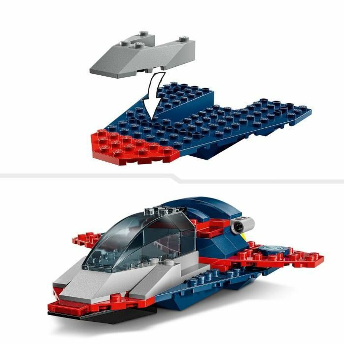 Set de Construcție Lego 76319 Captain America VS Thanos 107 Piese - Jucarii si jocuri