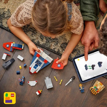 Set de Construcție Lego 76319 Captain America VS Thanos 107 Piese - Jucarii si jocuri