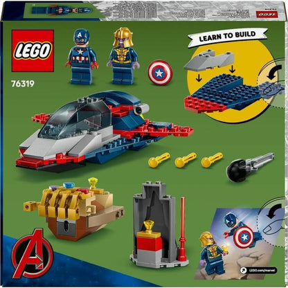 Set de Construcție Lego 76319 Captain America VS Thanos 107 Piese - Jucarii si jocuri