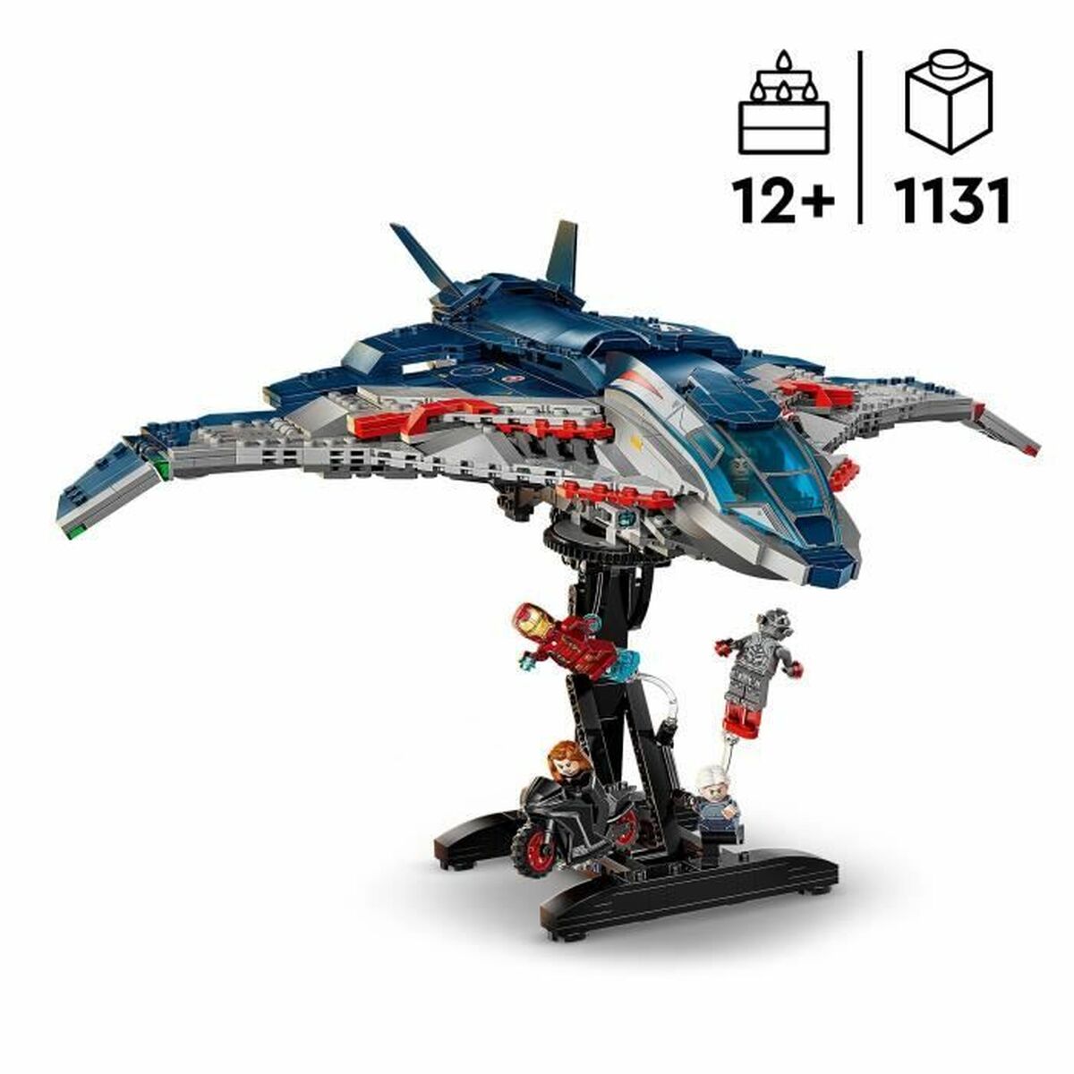 Set de Construcție Lego 76325 Age of Ultron Quinjet 1131 Piese - Jucarii si jocuri