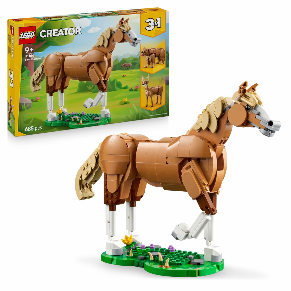 Set de Construcție Lego CREATOR 31166 Beautiful Horse 685 Piese - Jucarii si jocuri