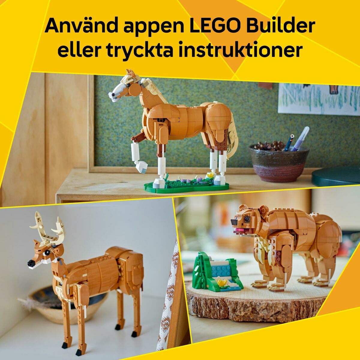 Set de Construcție Lego CREATOR 31166 Beautiful Horse - Jucarii si jocuri