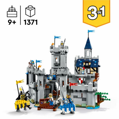 Set de Construcție Lego CREATOR 31168 Medieval Horse Knight Castle 1371 Piese - Jucarii si jocuri
