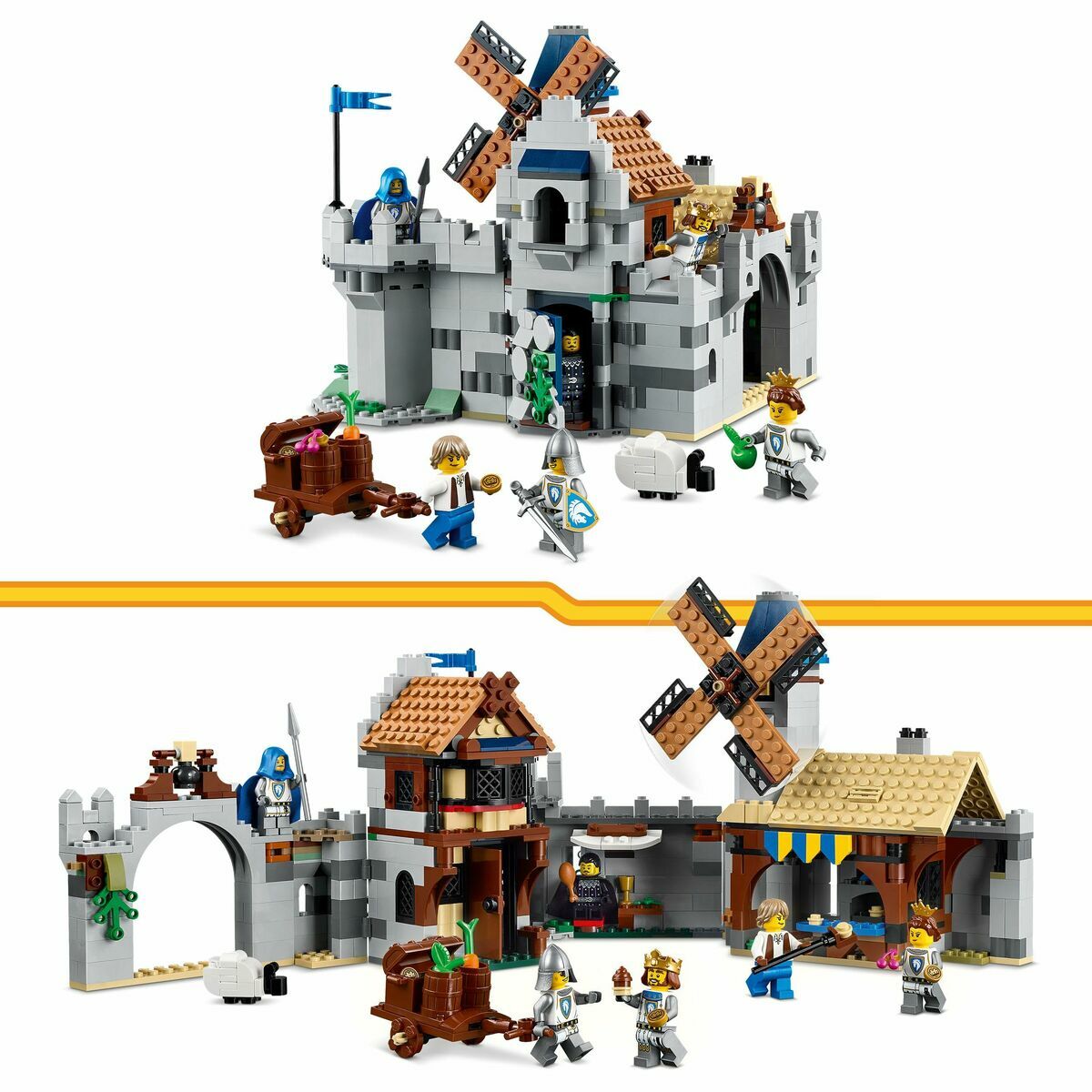 Set de Construcție Lego CREATOR 31168 Medieval Horse Knight Castle - Jucarii si jocuri