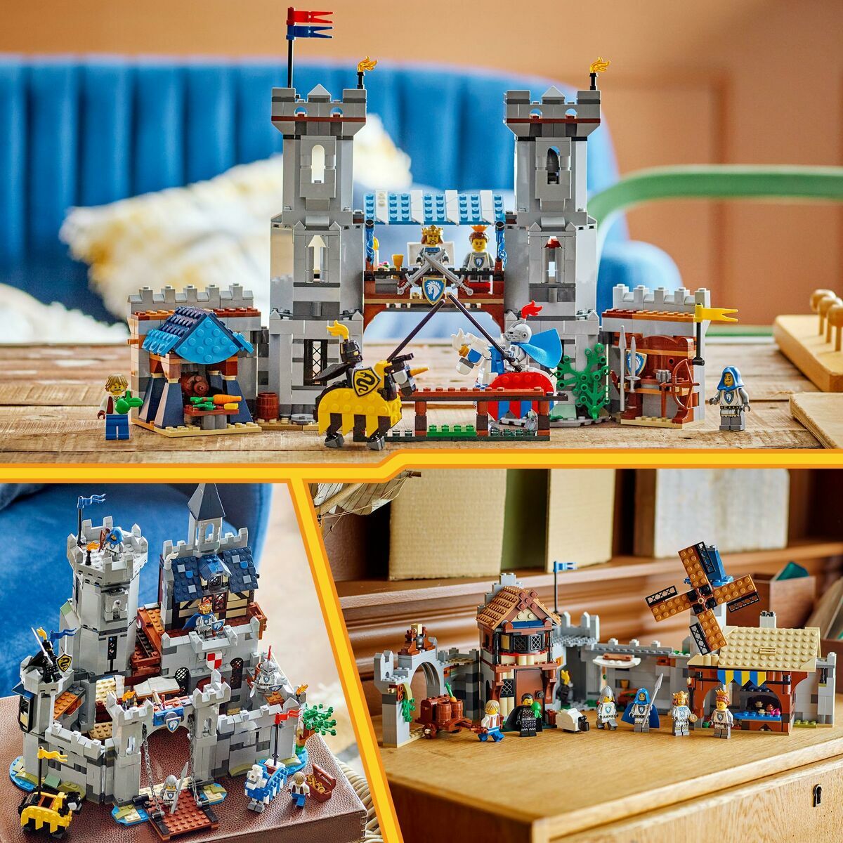 Set de Construcție Lego CREATOR 31168 Medieval Horse Knight Castle - Jucarii si jocuri