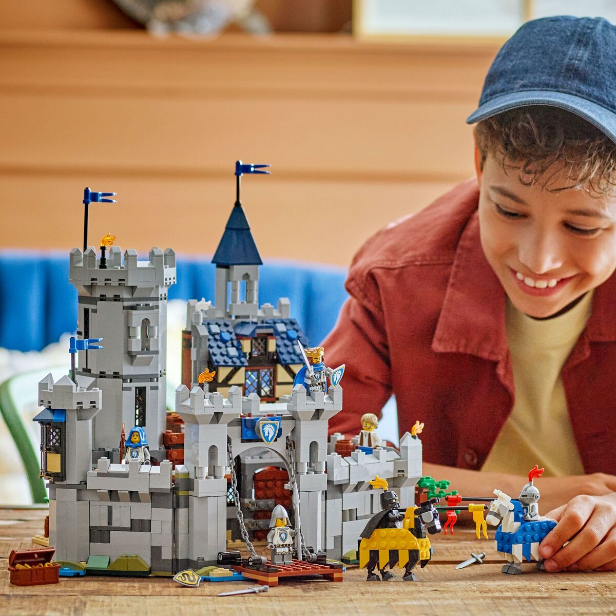 Set de Construcție Lego CREATOR 31168 Medieval Horse Knight Castle 1371 Piese - Jucarii si jocuri