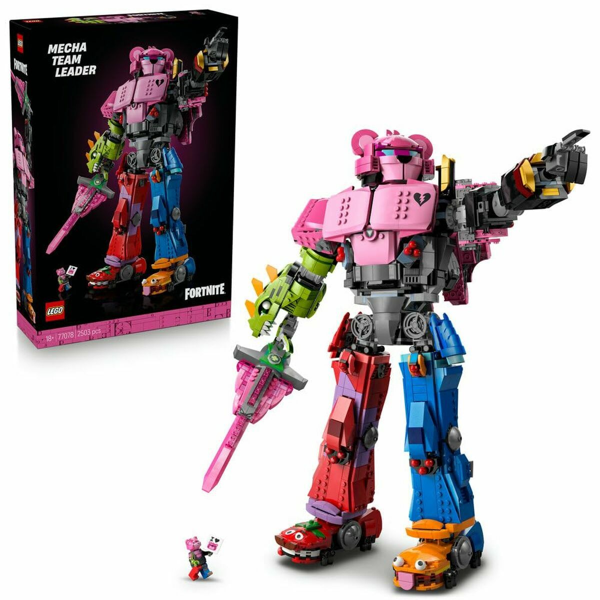 Set de Construcție Lego FORTNITE 77078 Mecha Team Leader 2503 Piese - Jucarii si jocuri