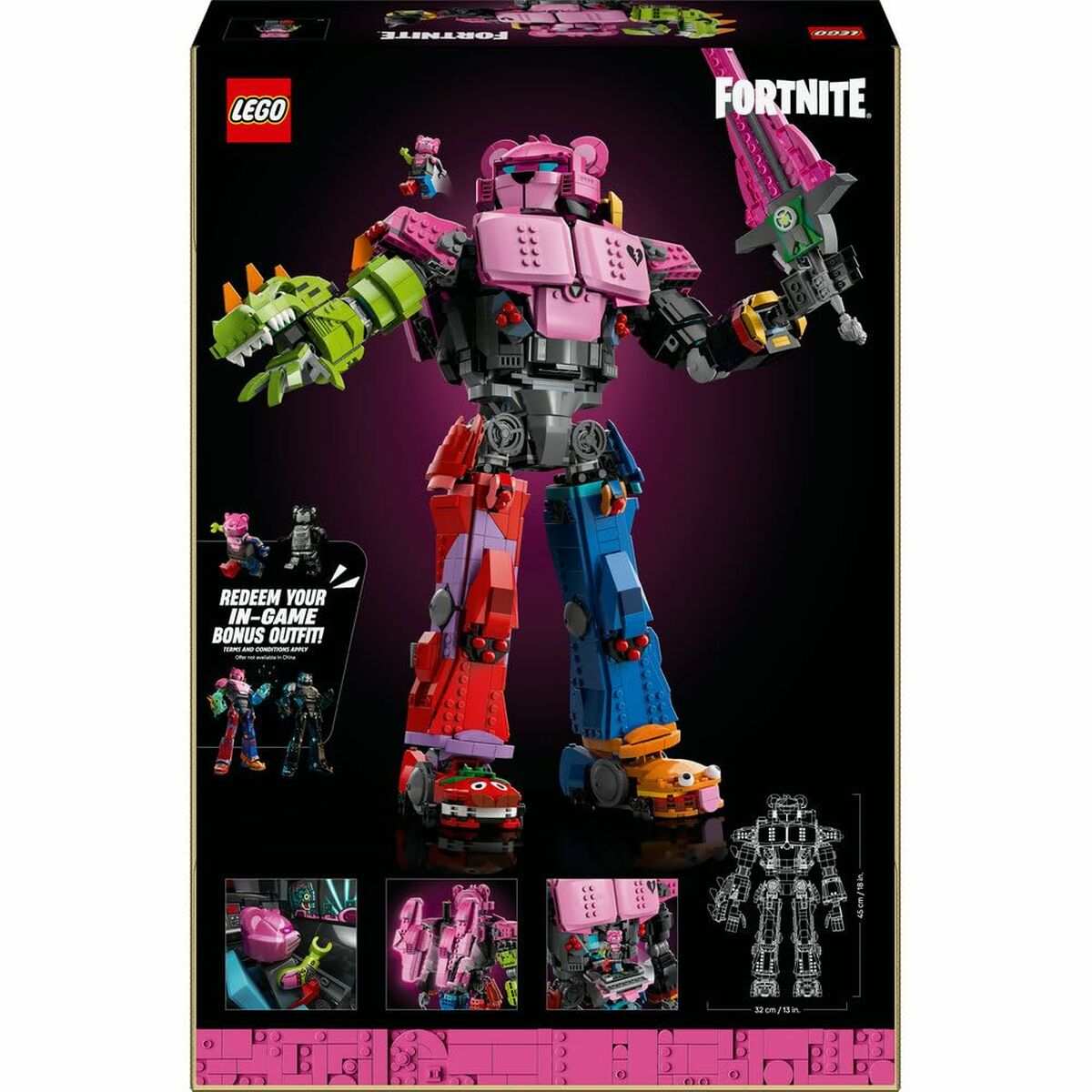 Set de Construcție Lego FORTNITE 77078 Mecha Team Leader 2503 Piese - Jucarii si jocuri