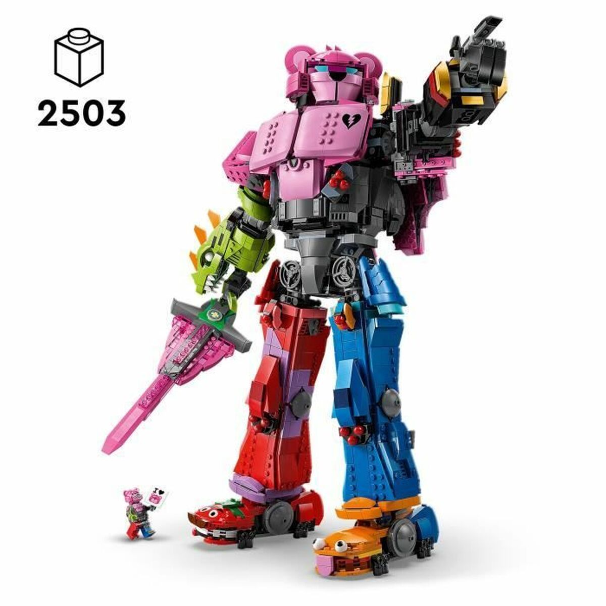 Set de Construcție Lego FORTNITE 77078 Mecha Team Leader - Jucarii si jocuri