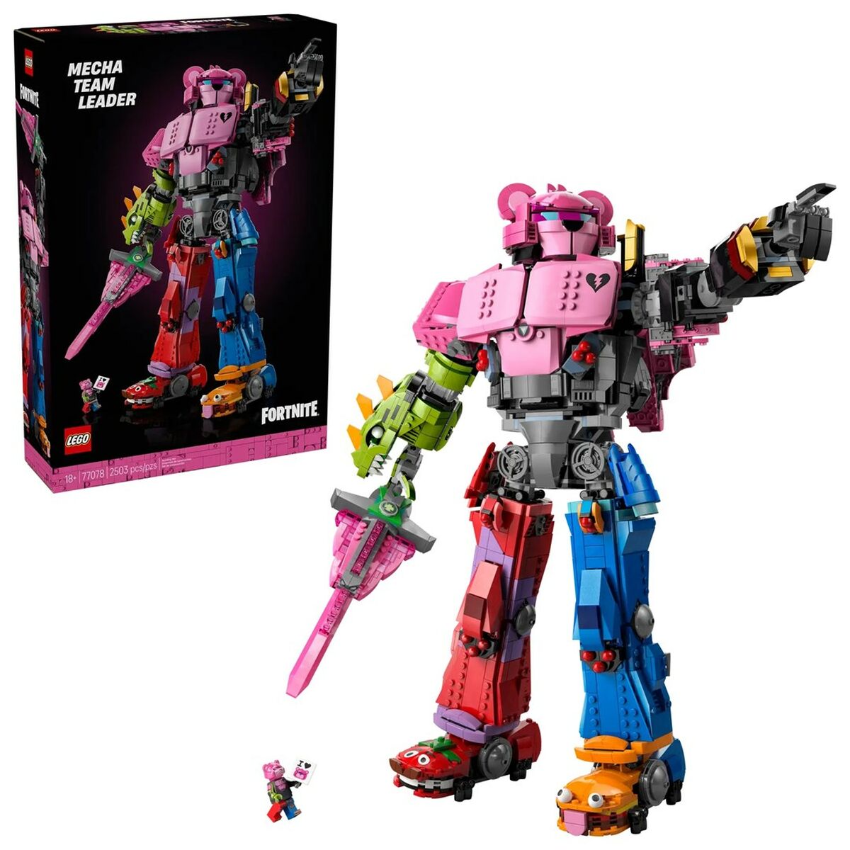 Set de Construcție Lego FORTNITE 77078 Mecha Team Leader 2503 Piese - Jucarii si jocuri