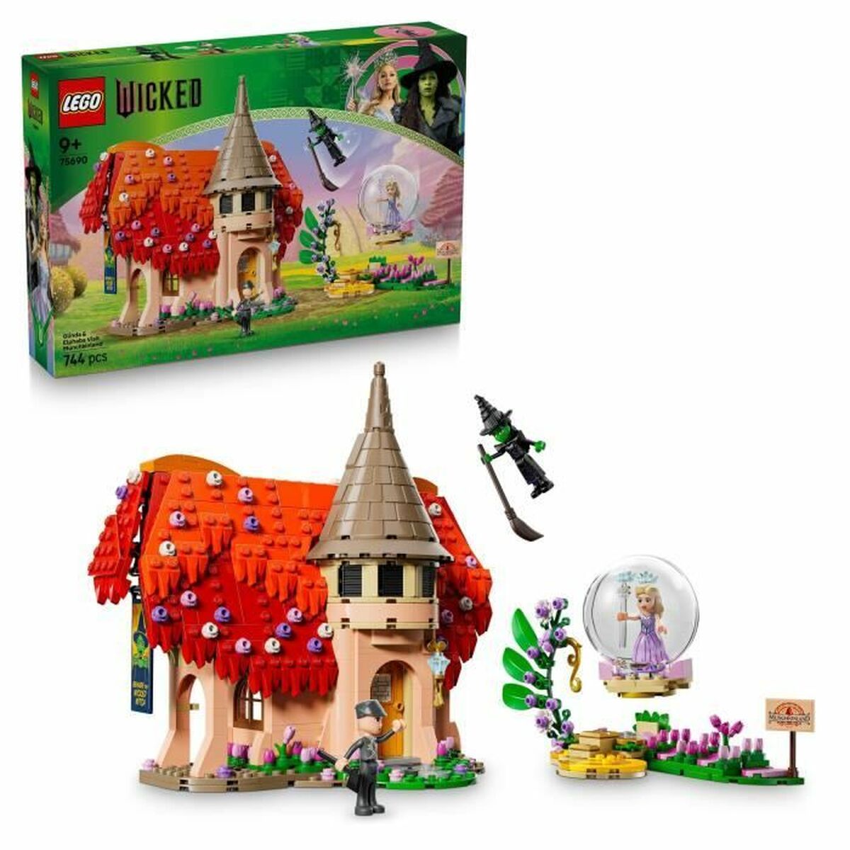 Joc de Construcții cu Plăci Lego Wicked 75690 744 Piese - Jucarii si jocuri