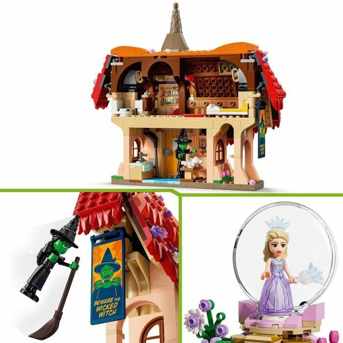 Joc de Construcții cu Plăci Lego Wicked 75690 744 Piese - Jucarii si jocuri