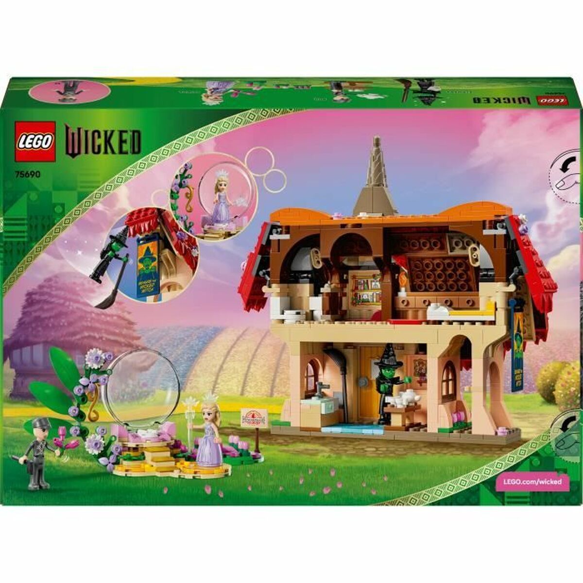 Joc de Construcții cu Plăci Lego Wicked 75690 744 Piese - Jucarii si jocuri