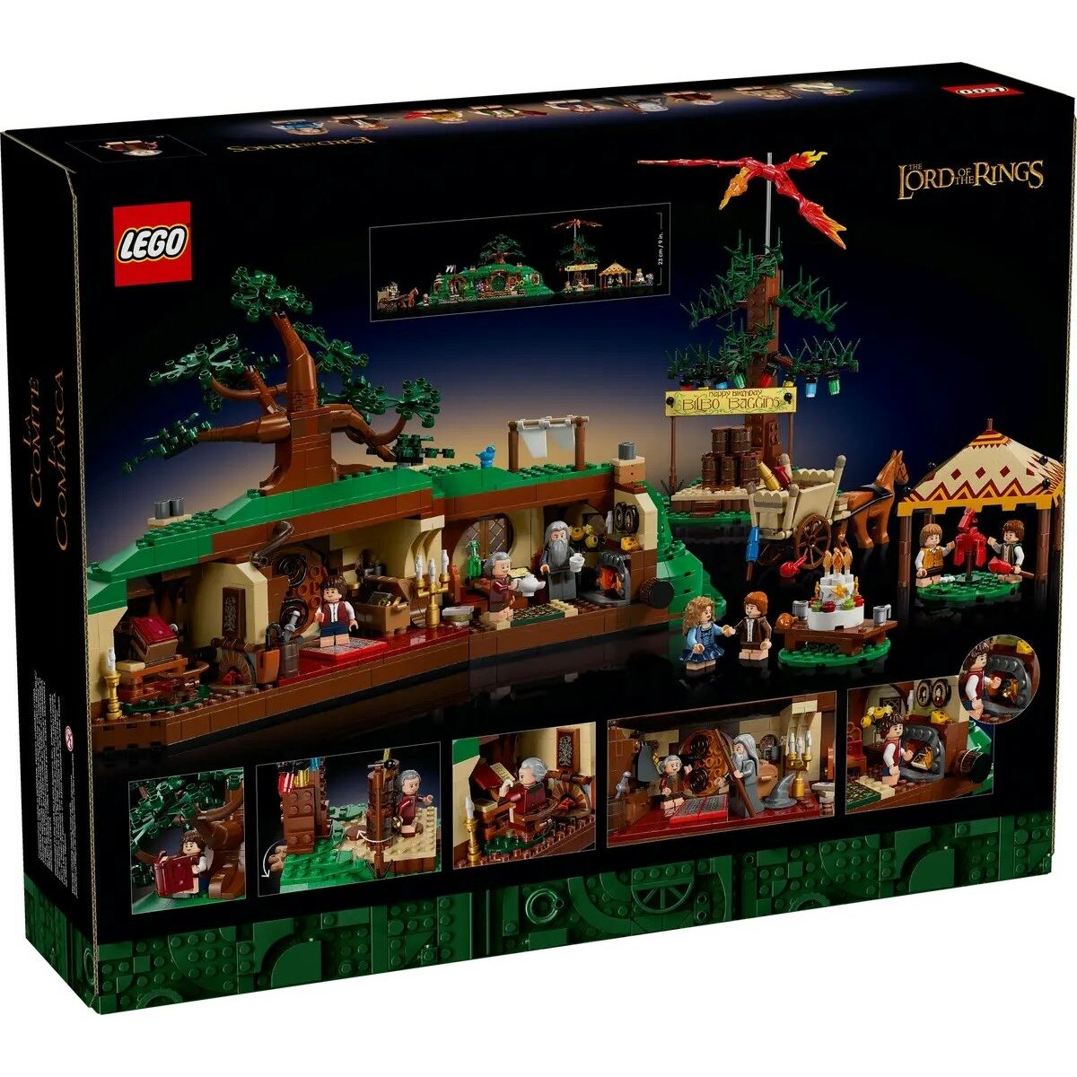 Set de Construcție Lego ICONS 10354 The Lord of the Rings: The Shire 2017 Piese - Jucarii si jocuri